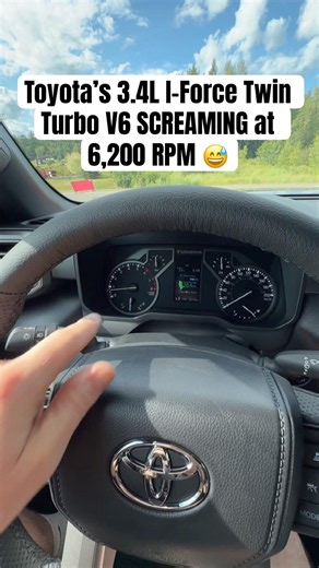 Toyota’s 3.4L Twin Turbo Hits REDLINE! 😳 What’s The Actual Max RPM?