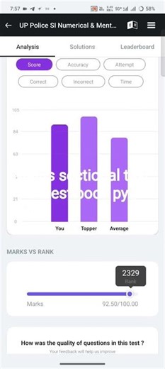 PYQ Math Sectional mock on test book