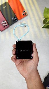 Unique PowerBank 🔥 #powerbank #zebromics #review #unboxing #reels #explore #reelsfb #tech #TechReview | Tech Knight