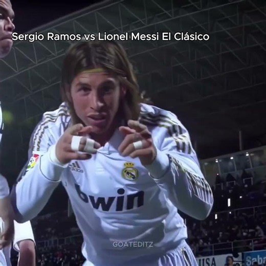 Sergio Ramos vs Lionel Messi El Clásico☠️🔥