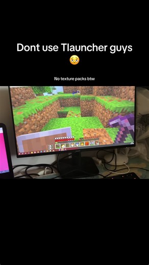 Minecraft TLauncher Glitch — No Texture Packs (Funny Game Glitch)
