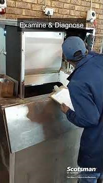 Scotsman Ice Machine Service Process