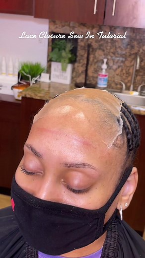 Lace Closure Sew In Tutorial for Perfect Beach Waves