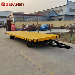 [Hot Item] Towing Manual Operated Transfer Trolley on Rails or Floor
