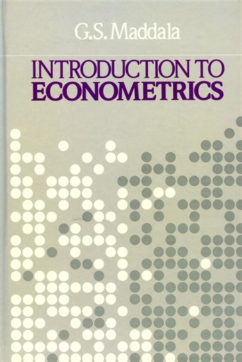 Amazon.com: Introduction to Econometrics: 9780023745300: G.S. Maddala: 圖書