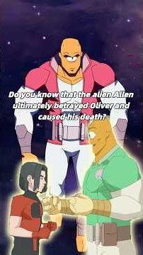 Do you know that the alien Allen ultimately betrayed Oliver and caused his death? #invincible