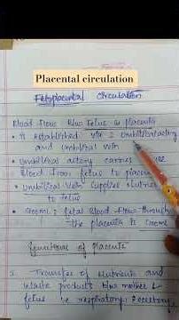 placental circulation#obg @edu.com.ramarao
