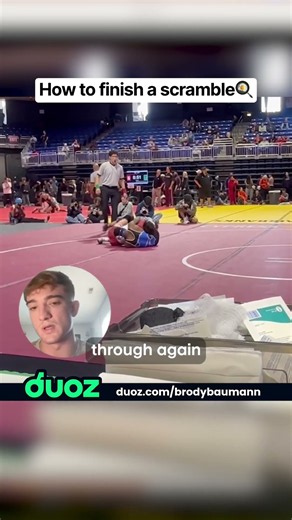 How to finish a scramble and score.