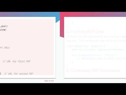 Creating a PDF Viewer with Multiple PDF URLs in SwiftUI