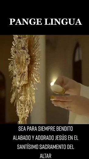 Pange Lingua: Mi Jesús Sacramentado, Amor y Consuelo