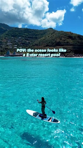 Famous for its clear turquoise waters and coral gardens, this lagoon is perfect for snorkeling with rays and sharks. Just a short ferry ride from Tahiti, Moorea is a must-see for anyone visiting the islands. 🌴🐠 📷 @somewhereinseason | Tahiti Tourisme