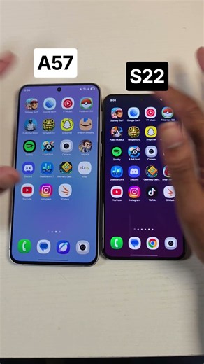 A57 VS S22 Speed Test In 2026!