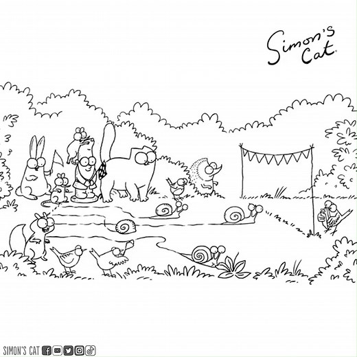 339K views · 13K reactions | It's Best Friends Day today and these are some of the 'Simon's Cat & Gnome' adventures!  Who is your best friend?! | Simon's Cat | Facebook