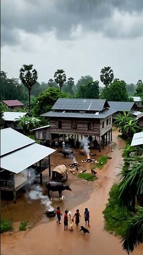 #deepsleep #rainsounds #fyp #tiktok #ai #asmr #shorts​ #Rural #short