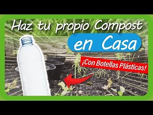 How to Compost Plastic Bottles Inside Your Home FAST #stayhome and compost