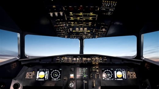 Weather balloon cracks United Airlines cockpit windshield