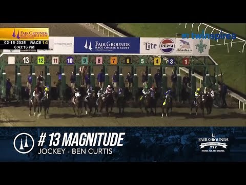 2025 Risen Star Stakes (GII) Full Race Replay - Magnitude