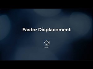 KeyShot Studio - Faster Displacement Times