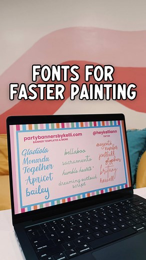 Perfect Canva Fonts for Creative Banner Painting