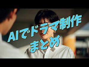 AIでドラマ制作 (ストーリー動画を作る) 気づいた点のまとめ
