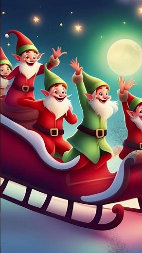 Les Lutins Rigolos - Chanson de Noël pour enfants | Dansent avec le Père Noël ! 🎄🎶