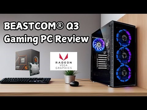 BEASTCOM® Q3 Essential Gaming PC Review | AMD Ryzen 5 | 4K Vega Graphics