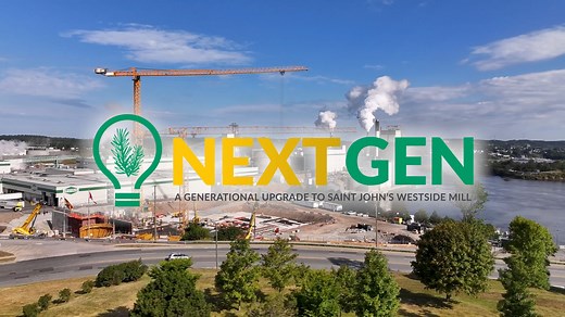 Irving Pulp & Paper is moving forward with Project NextGen thanks to a partnership with the federal Canada Infrastructure Bank. Project NextGen is a generational modernization project at the west side pulp mill in Saint John. "Project NextGen is an important step forward for our people, our customers and our community. The CIB’s loan helps us invest in innovation and sustainability, while staying true to what matters most—creating good jobs, delivering value to our customers and strengthening th