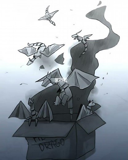 I have no mouth, and I must scream v SCP-1762: Where the Dragons Went - writing wise