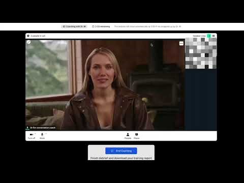 AI Difficult Conversations Simulation & Coaching | Tavus Avatar Demo