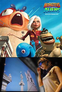 Monsters vs Aliens Included with Samsung 3D TVs