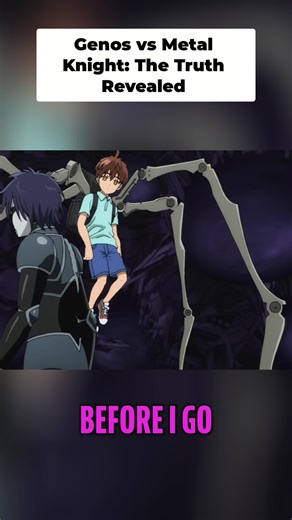 Genos, beware! Drive Knight just dropped a bombshell: Metal Knight is not who you think he is. Major enemy incoming. #OnePunchMan #Anime #DriveKnight #Genos #MetalKnight #Opm