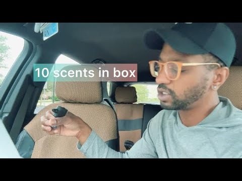 Smart Car Air Freshener 10 Refill Scents and Auto On Off