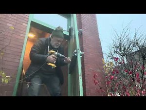 Repairing An Exit Door Push Bar - Panic Hardware