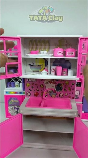 Satisfying Unboxing of Realistic Miniature Kitchen Set | Relaxing Tiny ASMR Video #ASMR #satisfying