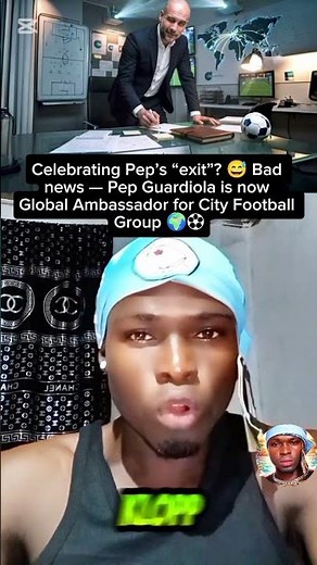 Pep Guardiola Appointed Global Ambassador for City Football Group 😳⚽