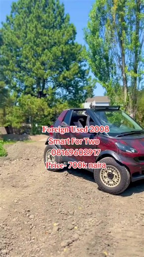 𝐅𝐨𝐫𝐞𝐢𝐠𝐧 𝐔𝐬𝐞𝐝 2008 SMART FORTWO CALL 📱only ( 08169602917 ) Watsapp only ( 09063948959 ) 𝐏𝐫𝐢𝐜𝐞-N700,000 naira LOCATION:: KOGI STATE CALL 08169602917 #lagos #buyersmarket #car #ondostate #KOGISTATE