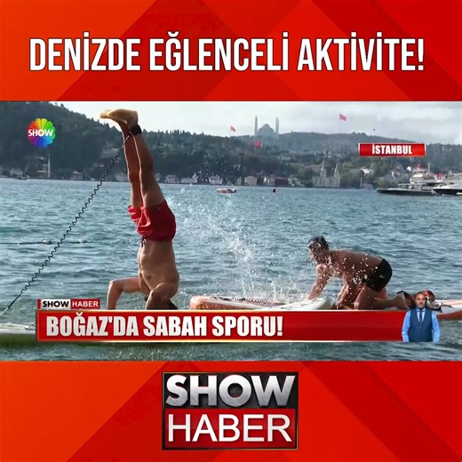 Boğaz'da sabah sporu! | Show Ana Haber