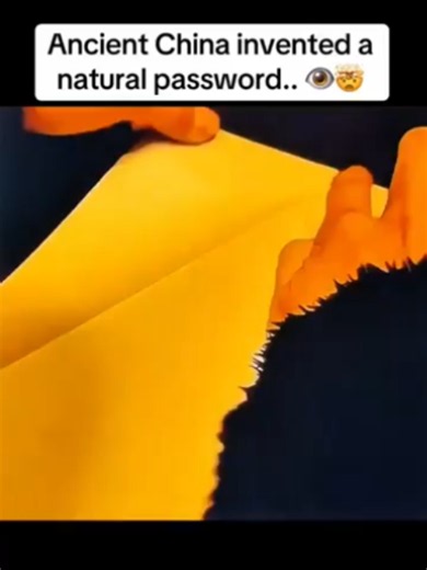 How ancient China invented a natural password technique.. 👁️🤯 | ancient china
