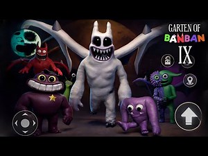 Garten Of Banban 9 Last Ticket To The Abyss (New Update) Evil Monsters Survival +Jumpscare