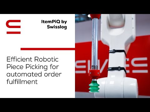 ItemPiQ by Swisslog: Efficient Robotic Piece Picking for automated order fulfillment