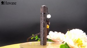 Portable Toothpick Holder Pocket Wooden Toothpick Case 2 Packs Travel Handmade Craft Purse Toothpick Box for Storage Toothpick, Needle, Pill, Cotton Swab, Bead, Ear Pick (Model-1)