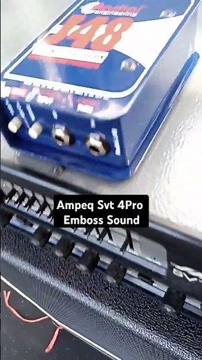 Ampeq Svt 4 Pro/Sound System/Emboss Sound/Bass
