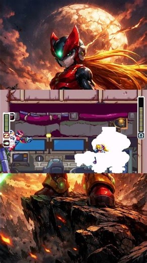 Gameplay clips: Megaman Zero Intro stage -BOSS-. Practicing for S rank. #megaman #gameplay #noob