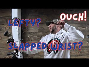 Learning to Shoot a Bow LEFT HANDED for the First Time!