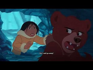 Brother Bear 2 Nita Save Koda Avalanche Scene [Chinese version]