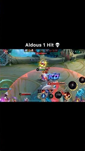 1 Punch = 1 Kill Aldous 🔥 #mobilelegends #MLBBCreator #MLBBALLSTAR