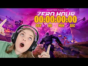Fortnite Just CHANGED FOREVER!? Zero Hour Live Event Reaction! (Chapter 7 Begins)