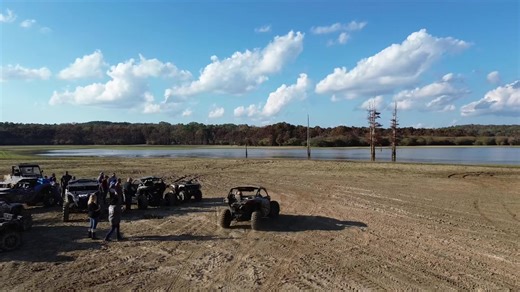 Exploring Enid Lake: A Unique Aerial Perspective