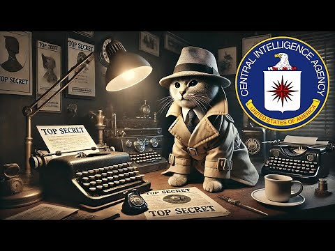 Operation Acoustic Kitty: How the CIA Tried to Use Cats as Spies 🙀
