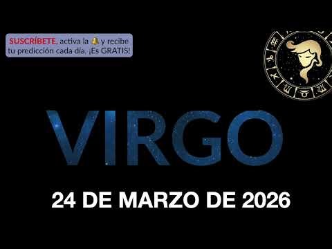 Daily Horoscope - Virgo - March 24, 2026.